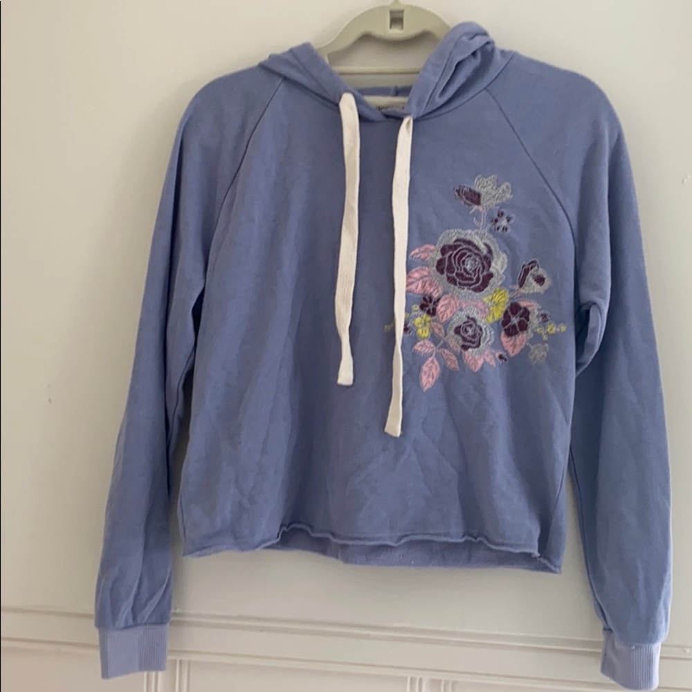 cropped living doll hoodie